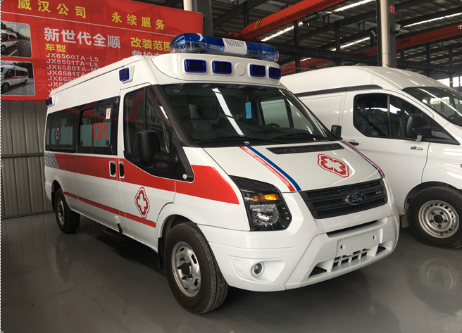 V348長軸中頂監護型救護車負壓